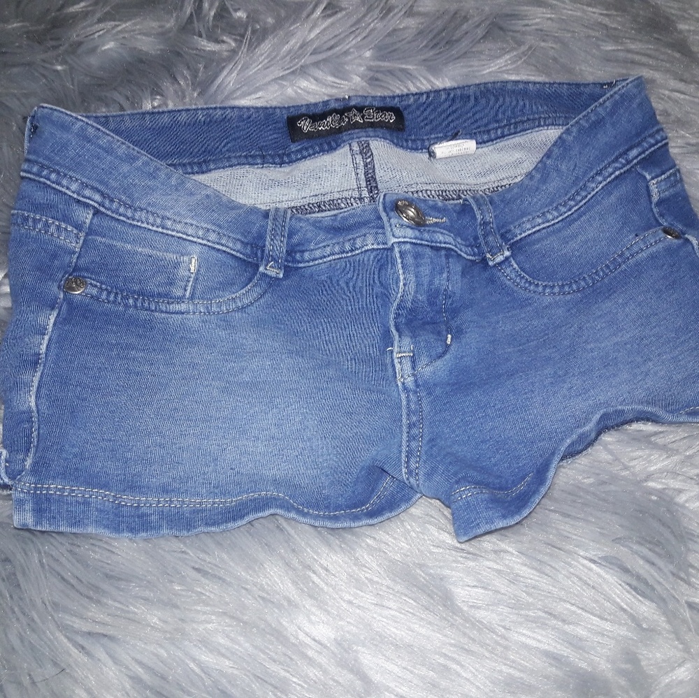 Vanilla star jean shorts